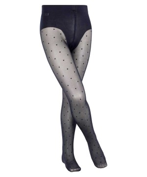 Tights Copii Falke Romantic Dot Tights Albastri | 6894QTSDG