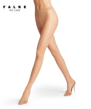 Tights Dama Falke Pure Matt 20 DEN Tights Bej | 8947VNHAF