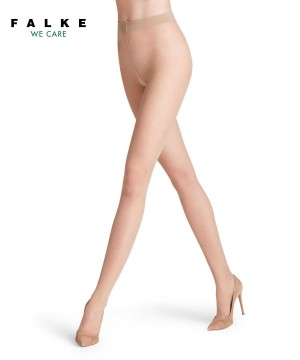 Tights Dama Falke Pure Matt 20 DEN Tights Bej | 0143TFVMH