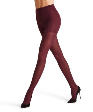 Tights Dama Falke Rib Shaping 50 DEN Tights Rosii | 0872PZELK