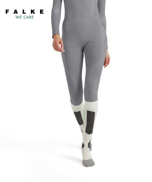 Tights Dama Falke Tights Wool-Tech Gri | 3591ZGLDA