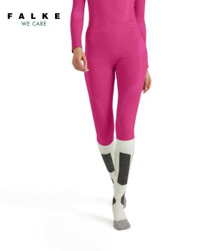 Tights Dama Falke Tights Wool-Tech Violet | 4652OYPDI